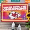 Kansas City Chiefs Champions Super Bowl LVIII Doormat Long time