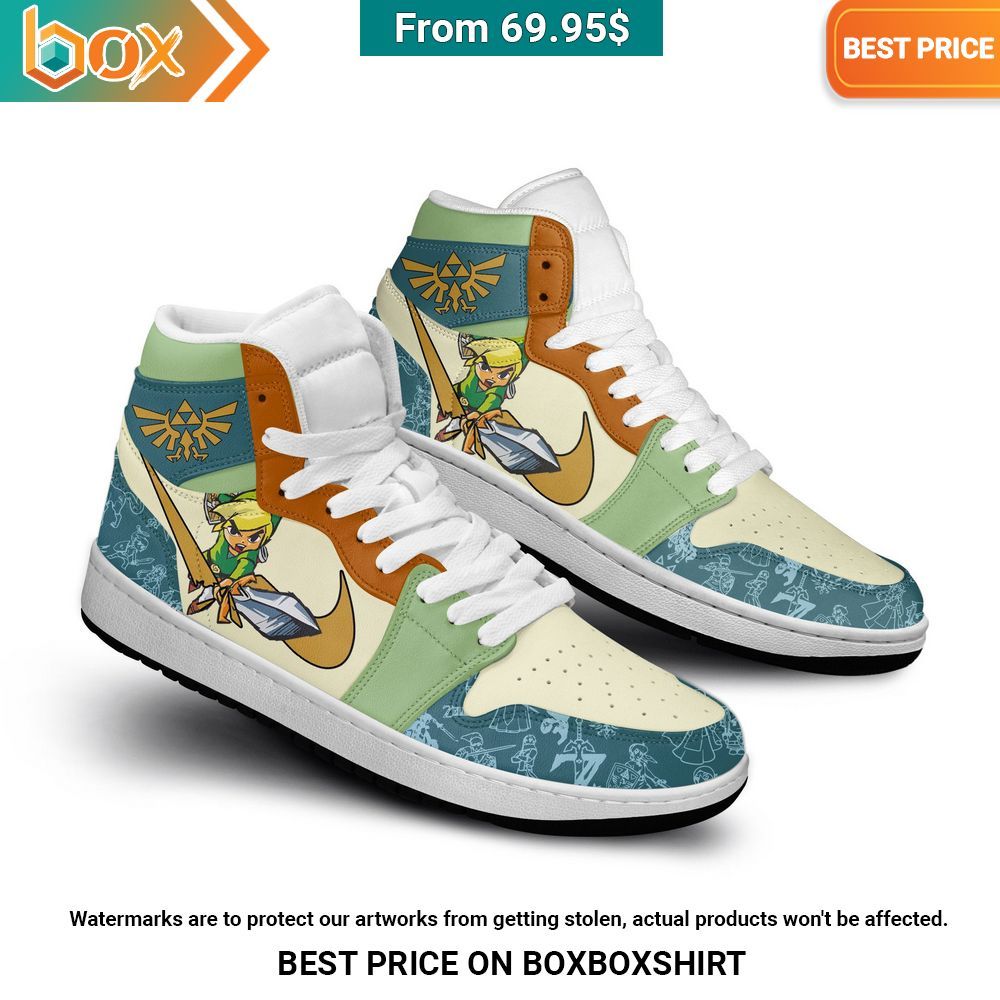 Link Universe of The Legend of Zelda Air Jordan 1 Stunning