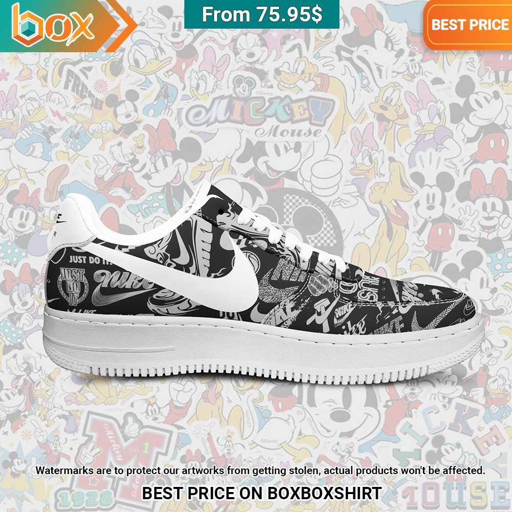 Mickey Mouse Just Do It Nike Air Force 1 Sneaker Hey! You look amazing dear