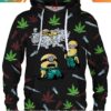 Minion Smoking Weed Funny Hoodie You are always amazing