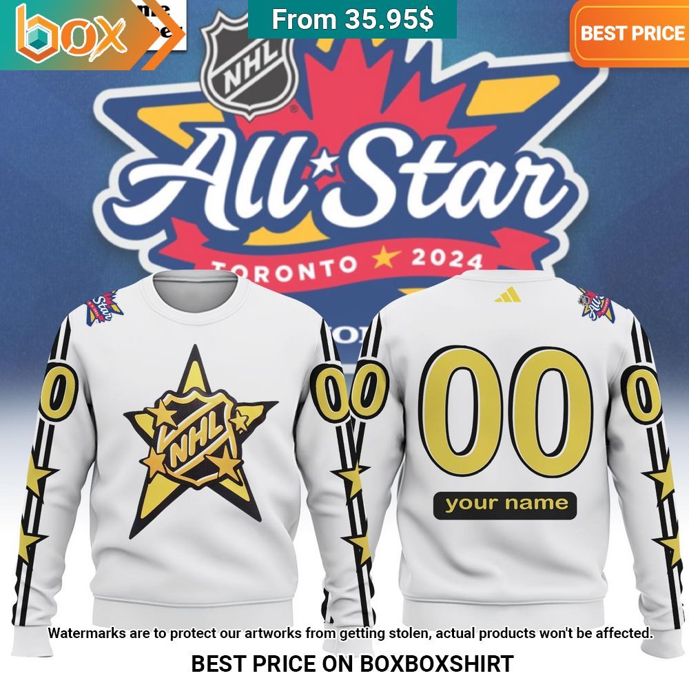 NHL All Star Toronto 2024 Custom Sweatshirt You look beautiful forever