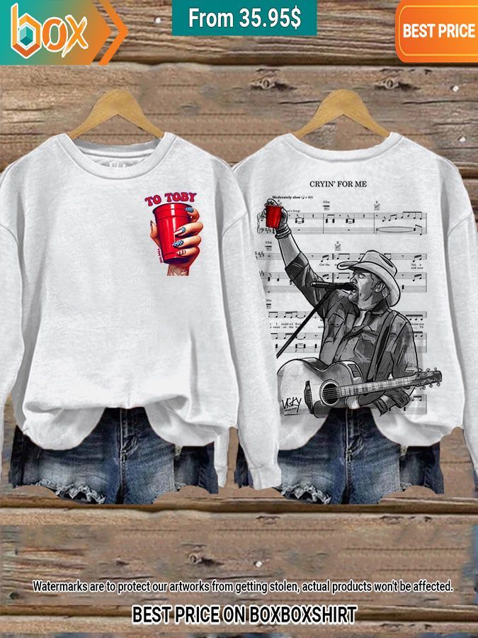 Toby Keith Rip Red Solo Cup Sweatshirt Loving click