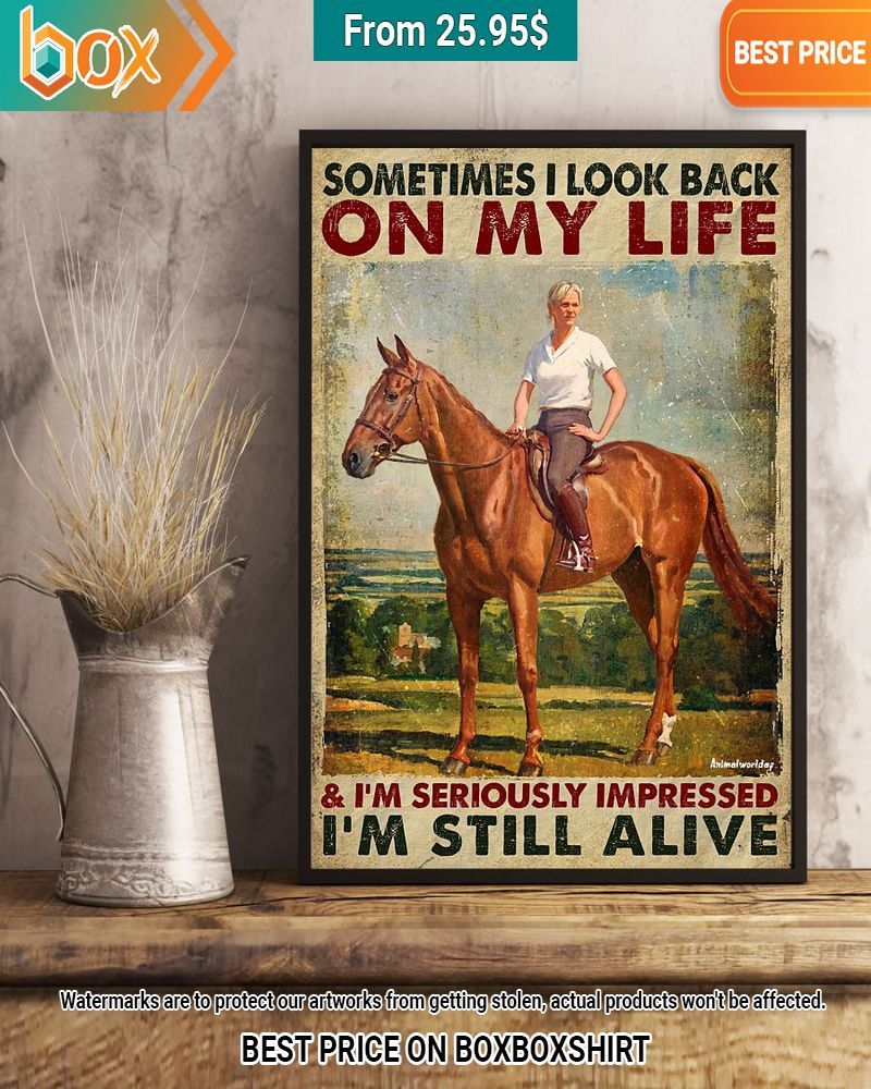 Sometimes I Look Back On My Life and I'm Seriously Impressed I'm Still Alive Poster