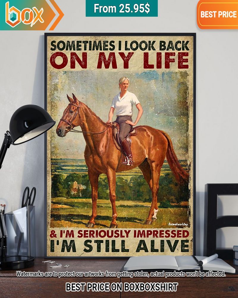 Sometimes I Look Back On My Life and I'm Seriously Impressed I'm Still Alive Poster