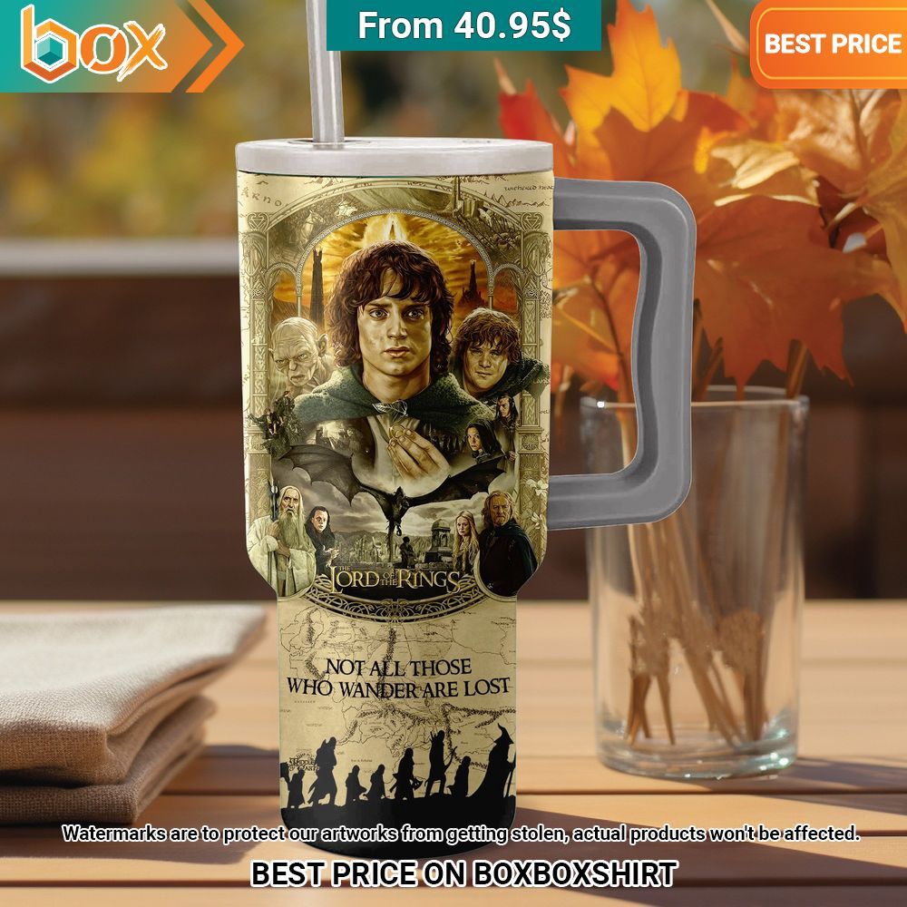 The Lord Of The Rings Not All Who Wander Are Lost Tumbler1