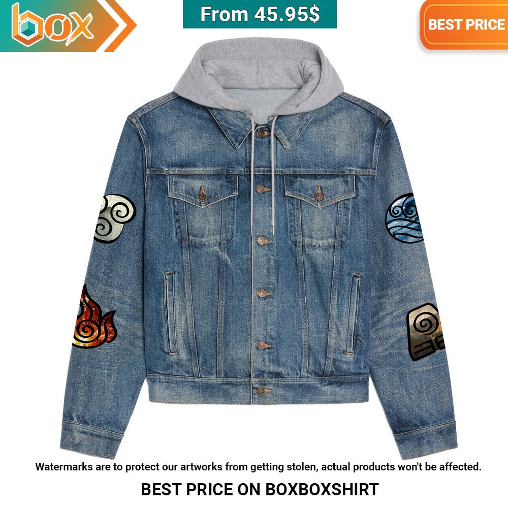 Avatar The Last Airbender Denim Jacket This is your best picture man