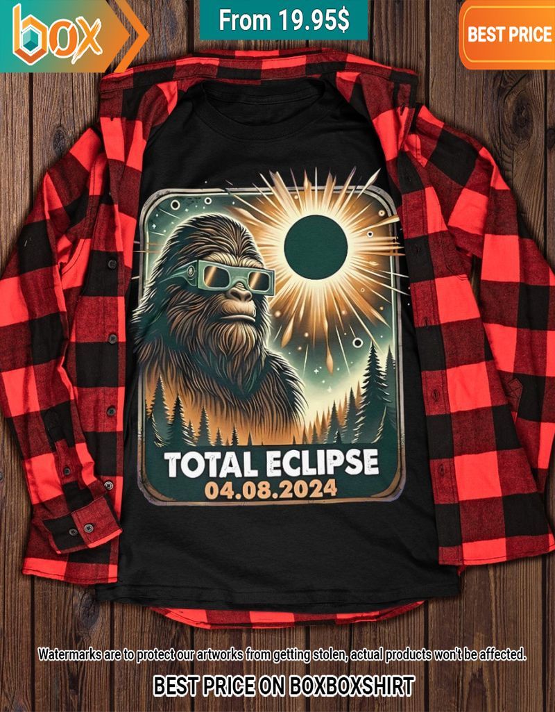 Bigfoot Total Eclipse 04 08 2024 Shirt You tried editing this time?