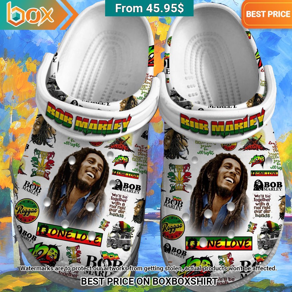 Bob Marley One Love Crocs Shoes You look so healthy and fit