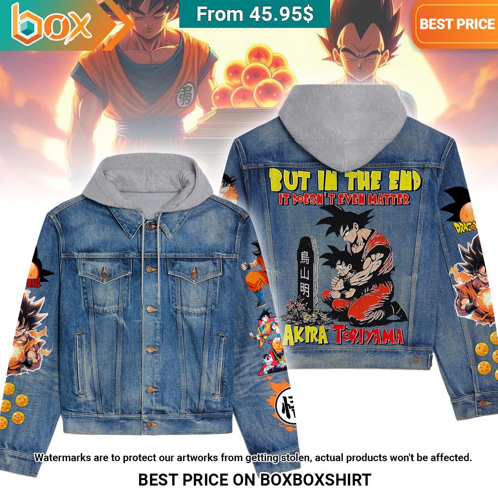 dragon ball but in the end it doesnt even matter akira toriyama denim jacket 1 834.jpg