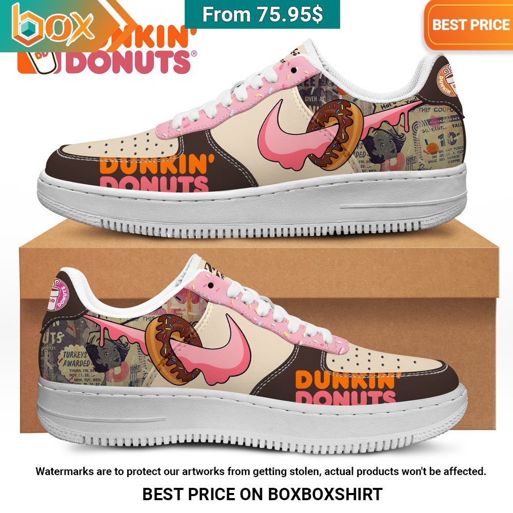 Dunkin’ Donuts Nike Air Force 1 Sneaker Loving, dare I say?