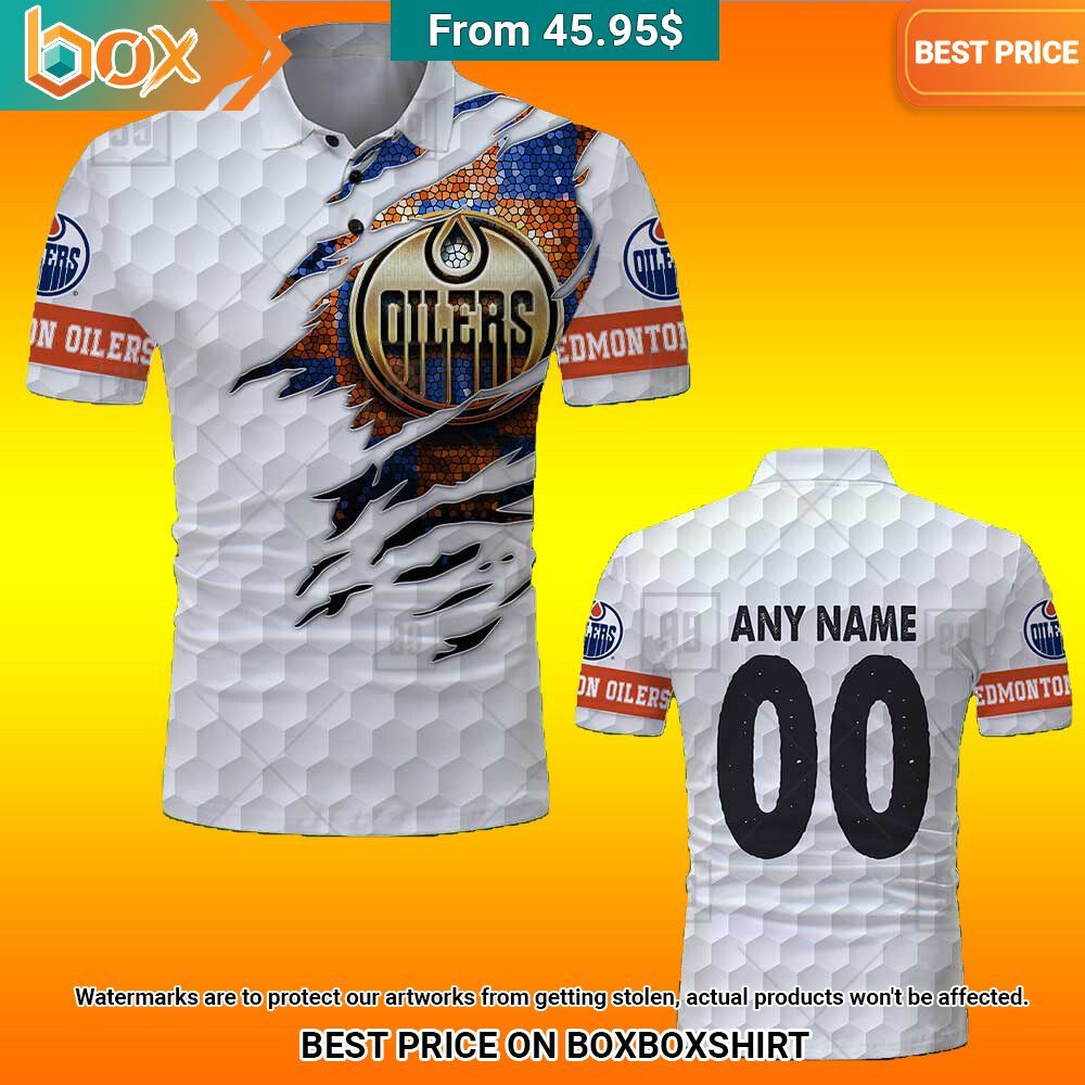 Edmonton Oilers Mix Golf Custom Polo Shirt Have you joined a gymnasium?