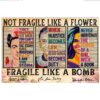 frida kahlo ruth bader ginsburg michelle obama not fragile like a flower fragile like a bomb poster 1 362.jpg