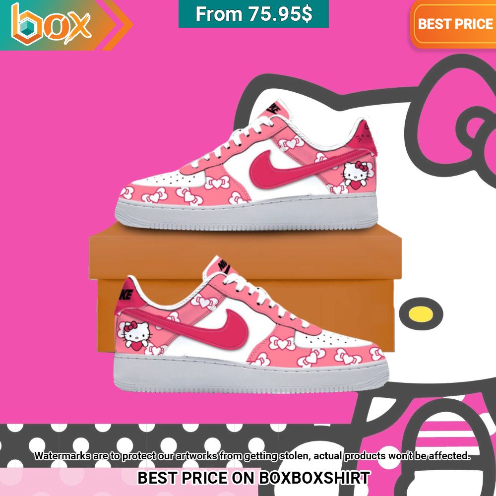 Hello Kitty Air Force 1 Sneaker Handsome as usual