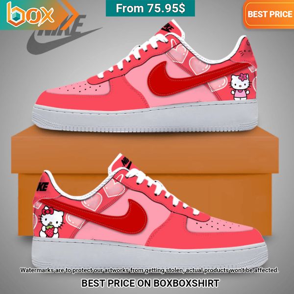 Hello Kitty Nike Air Force 1 Impressive picture.