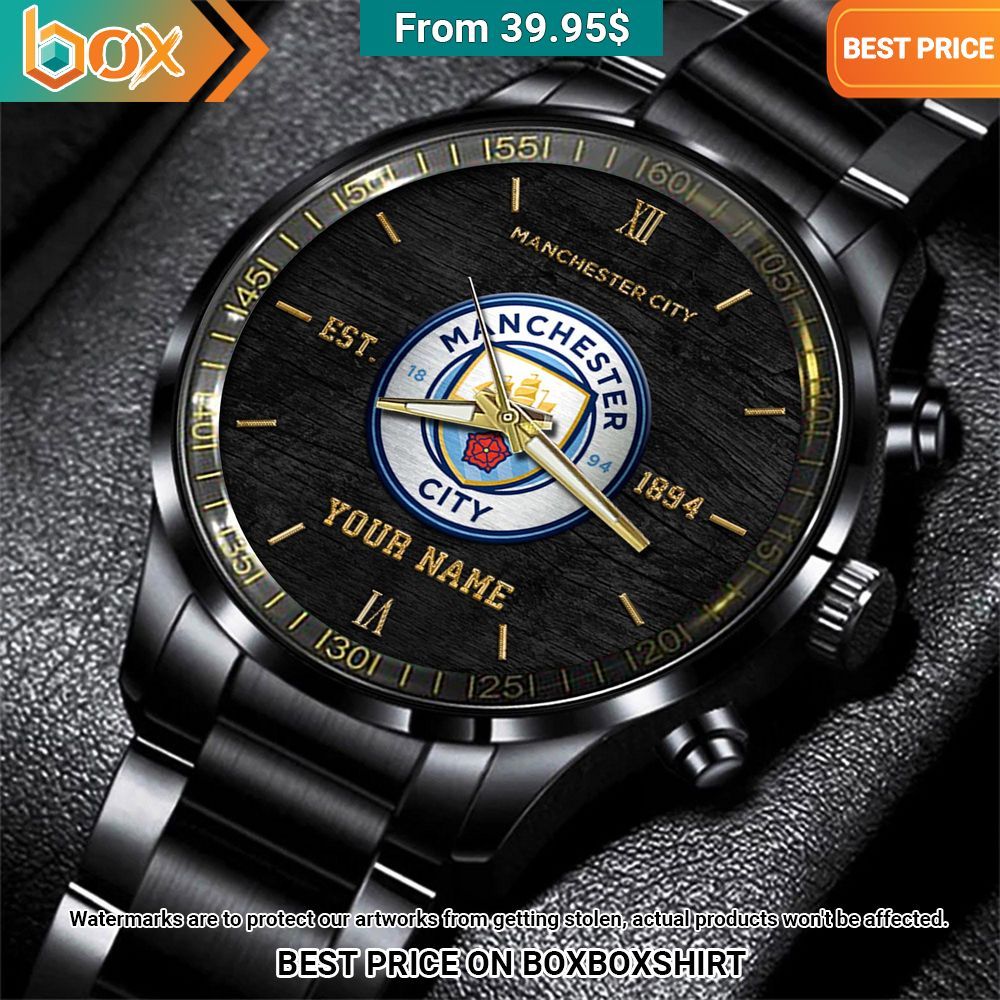 Manchester City Custom Watch Beauty is power; a smile is its sword.