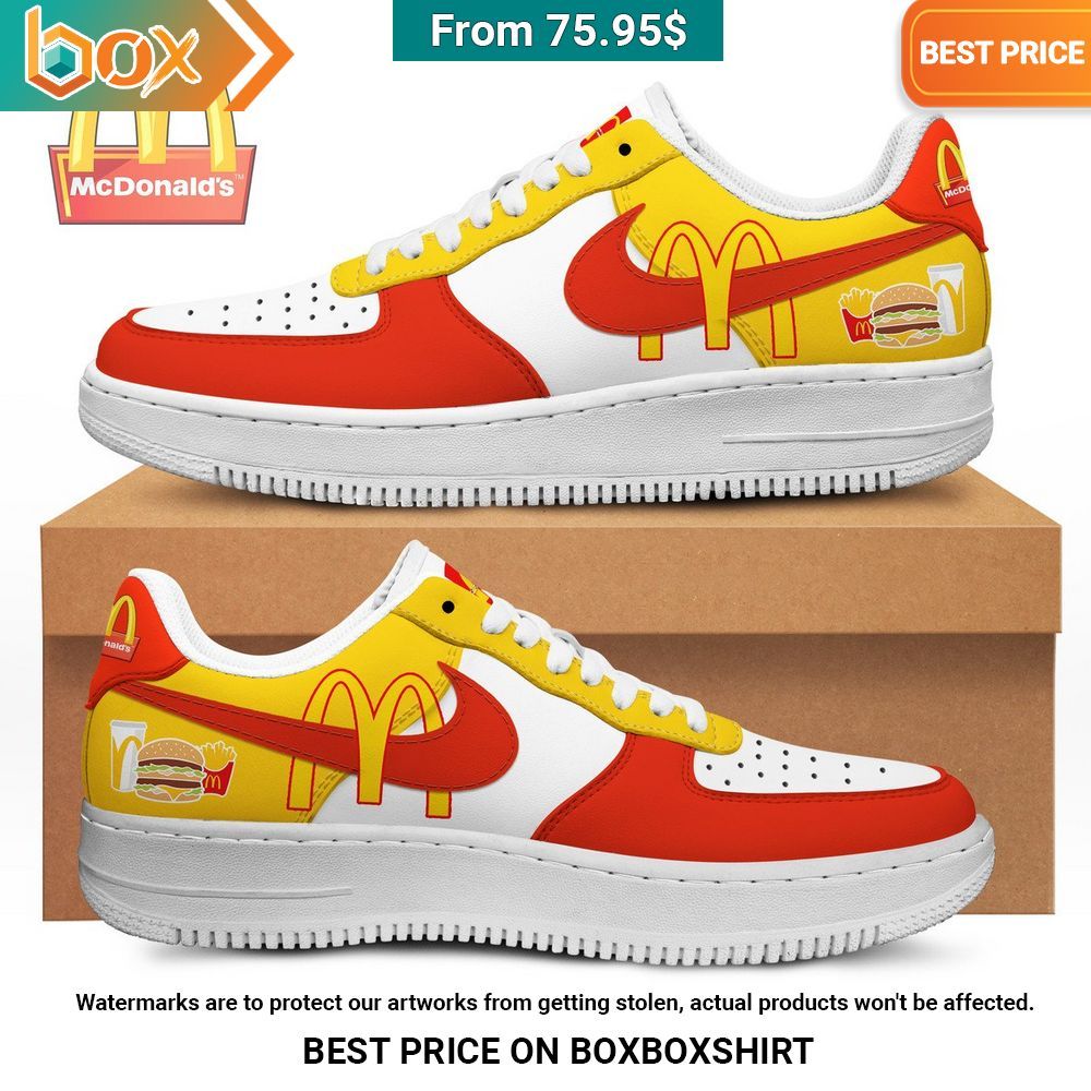 McDonald's Nike Air Force 1 Sneaker You guys complement each other