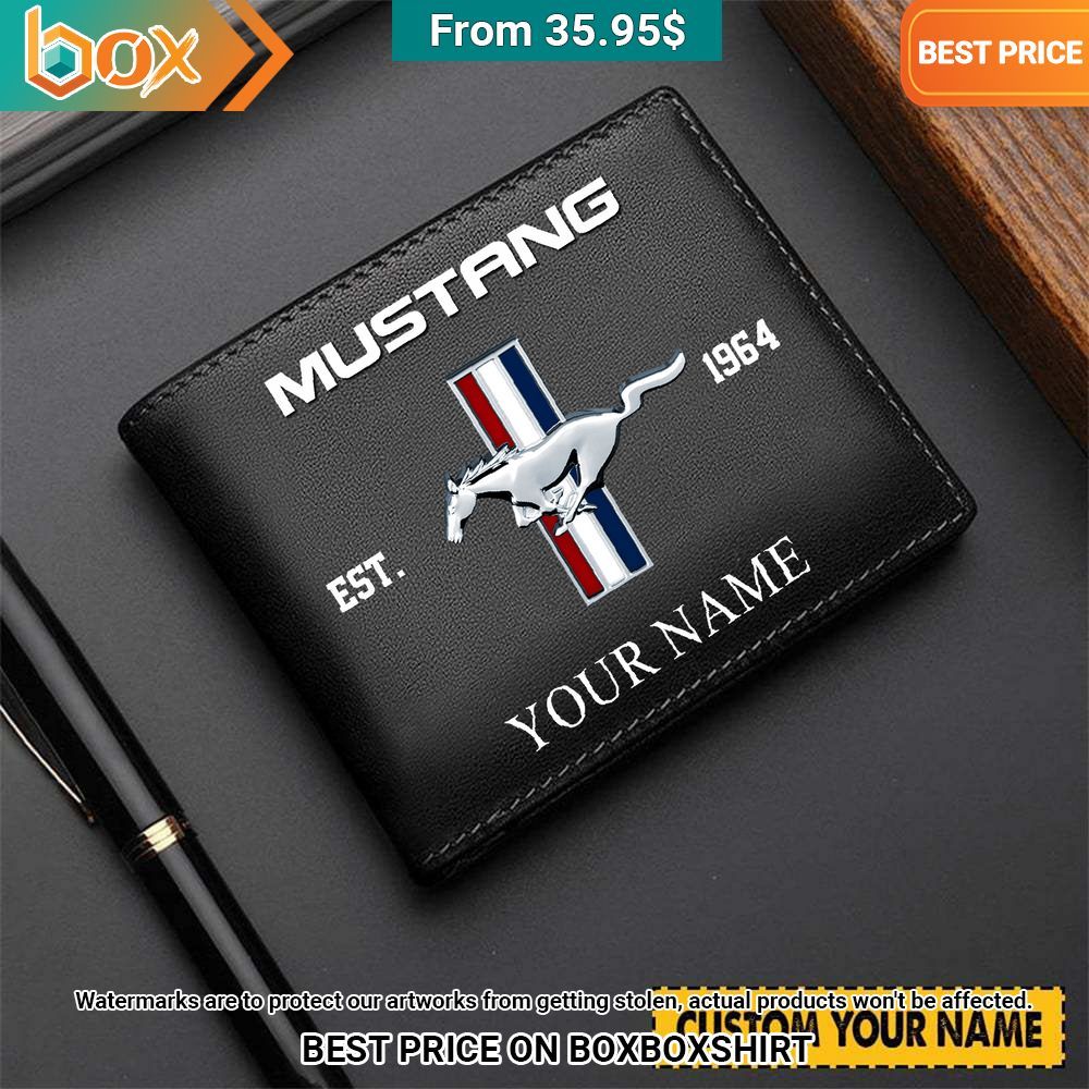 Mustang 1964 Custom Leather Wallet The power of beauty lies within the soul.