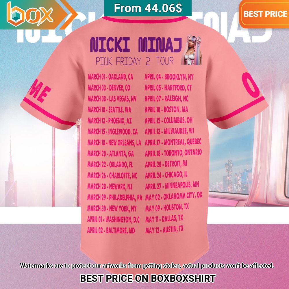 nicki minaj pink friday 2 tour custom baseball jersey 2 611.jpg
