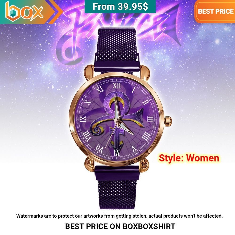Prince Stainless Steel Watch I love how vibrant colors are in the picture.