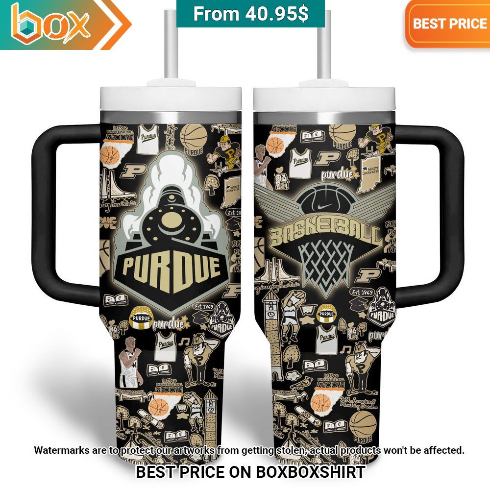 Purdue Men's Basketball Tumbler I am in love with your dress