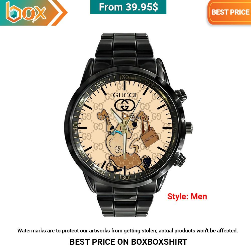Scooby Doo Gucci Stainless Steel Watch How did you learn to click so well