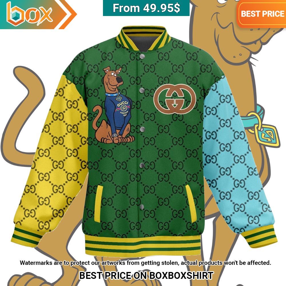 Scooby Doo Is My Spirit Animal Gucci Baseball Jacket Long time