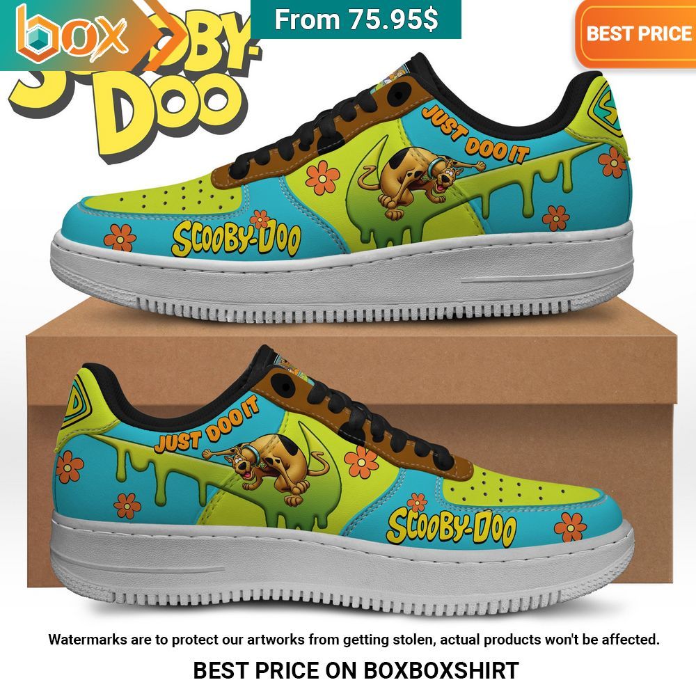 Scooby Doo Just Doo It Nike Air Force 1 How did you learn to click so well