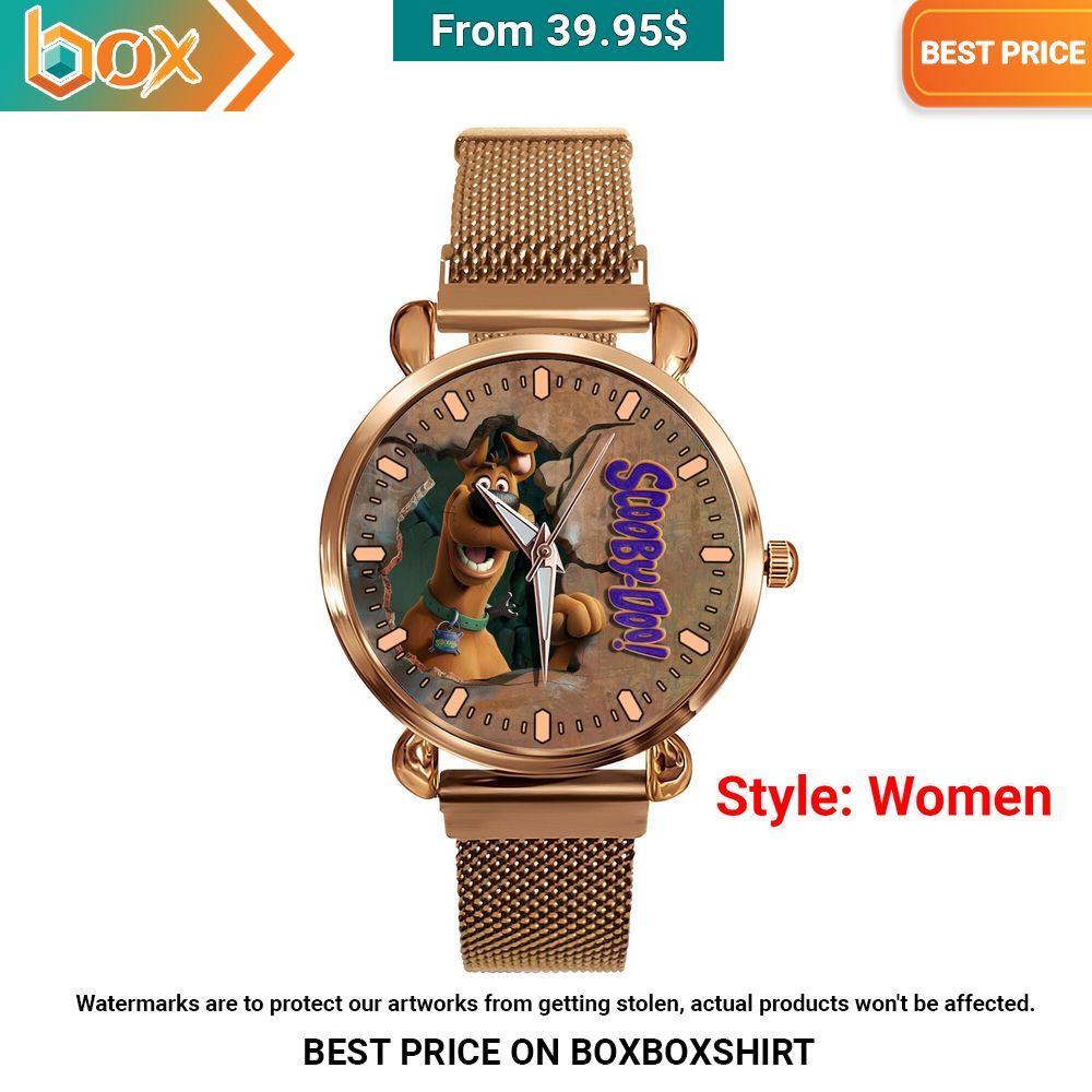 Scooby Doo Steel Watch Radiant and glowing Pic dear