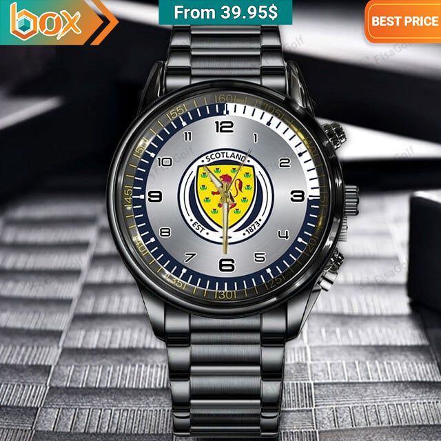 scotland national football team stainless steel watch 1 930.jpg