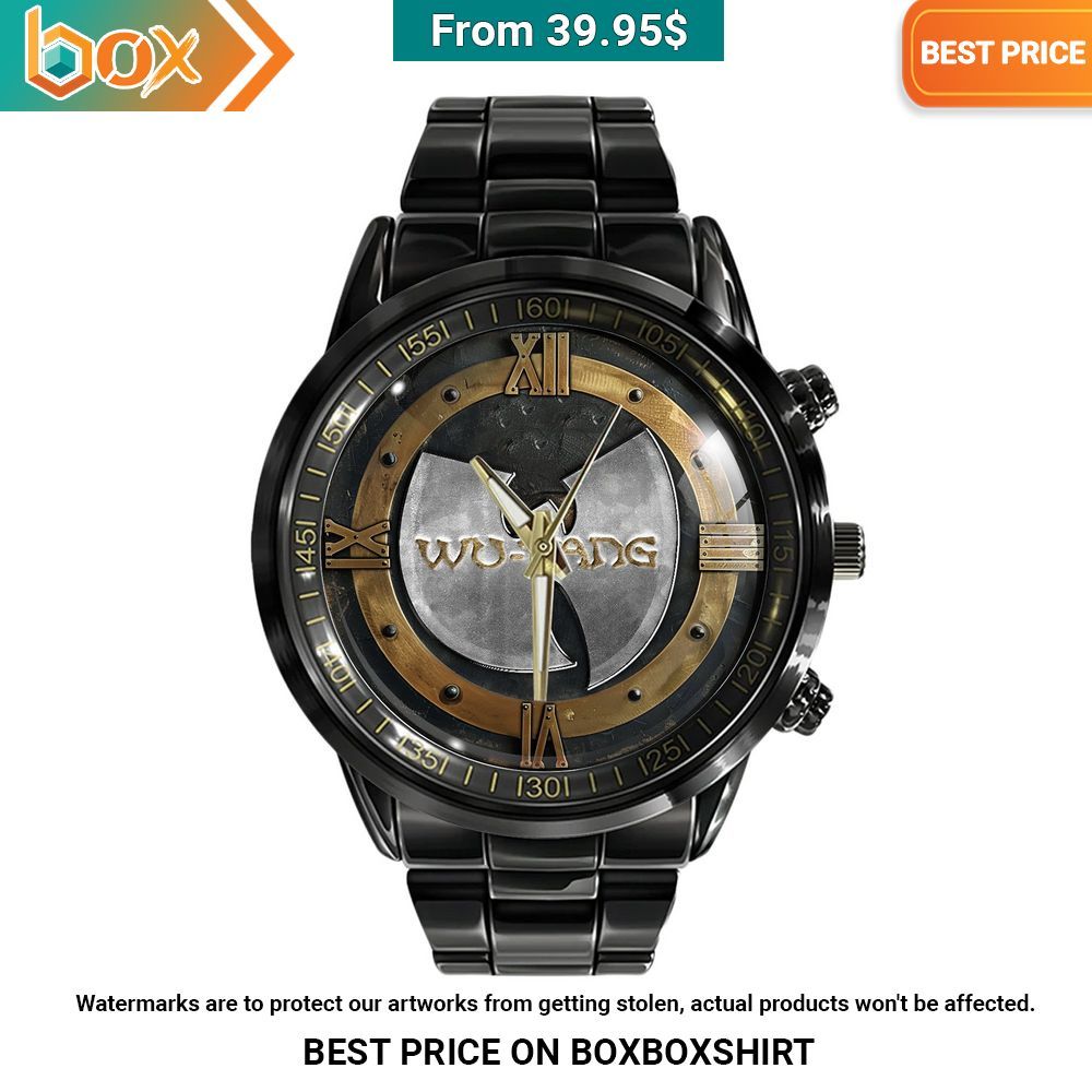 Wu Tang Clan Stainless Steel Watch You look fresh in nature