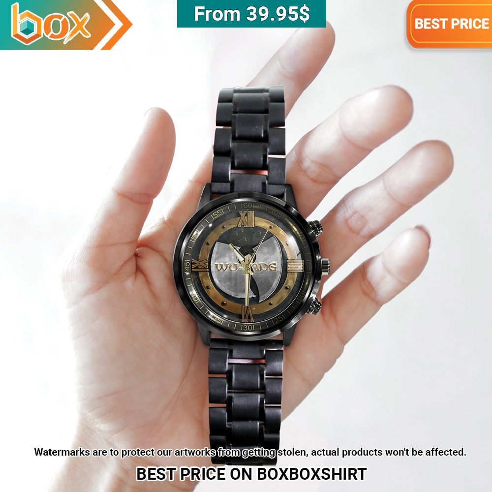 Wu Tang Clan Stainless Steel Watch Cuteness overloaded