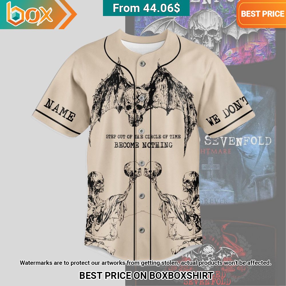 avenged sevenfold step out the circle of time become nothing custom baseball jersey 1 481.jpg