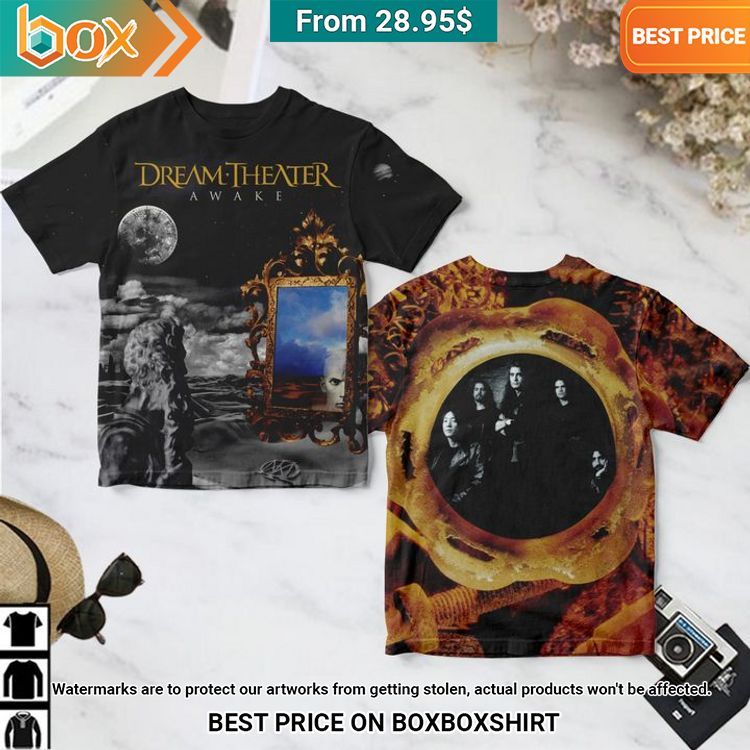 Awake Dream Theater Album Cover Shirt You look beautiful forever