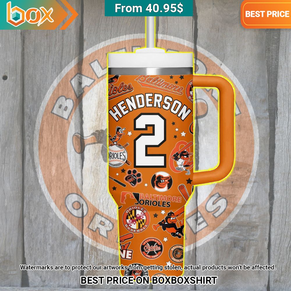 Baltimore Orioles Tumbler Cutting dash