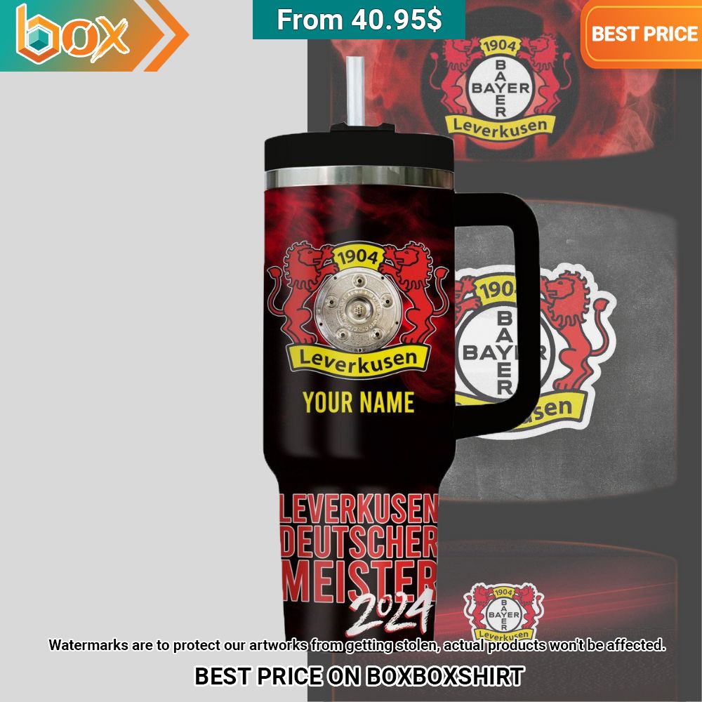 Bayer 04 Leverkusen Custom Tumbler Have you joined a gymnasium?