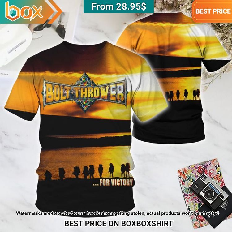 Bolt Thrower ...For Victor Album Cover Shirt You look cheerful dear