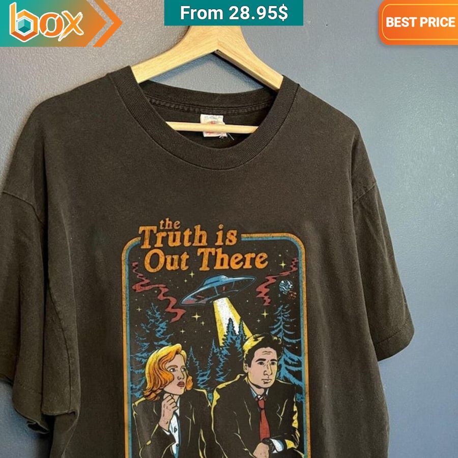 Fox Mulder And Dana Scully My X Files The Truth Is Out There T Shirt Longsleeve 2 318.jpg