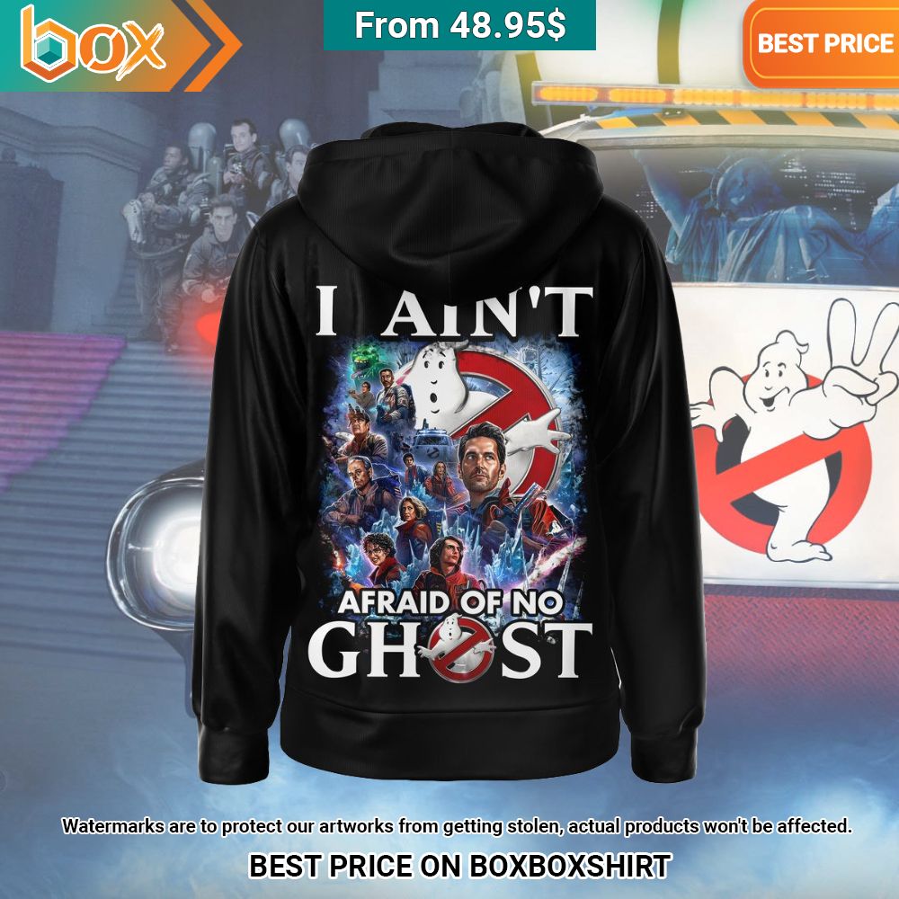 Ghostbusters I Ain't Afraid of No Ghost Zip Hoodie Loving click