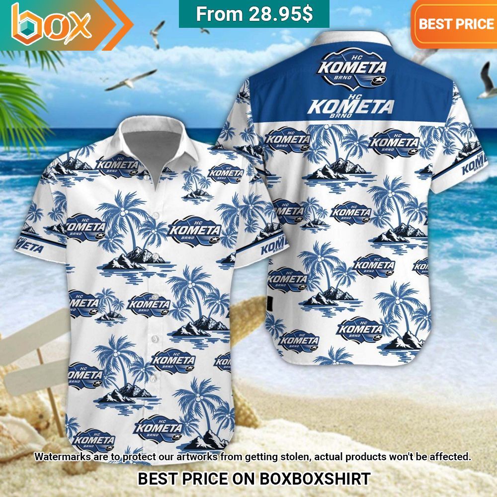HC Kometa Brno Hawaiian Shirt, Short Sizzling