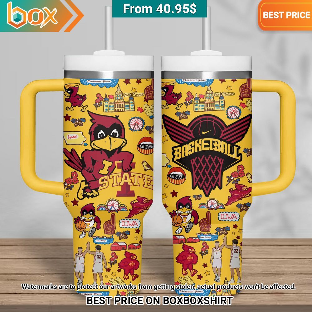 Iowa State Cyclones Basketball Tumbler It is more than cute
