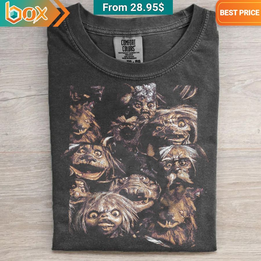Labyrinth Goblins 1986 Vintage Fantasy Movie T Shirt, Longsleeve Nice Pic