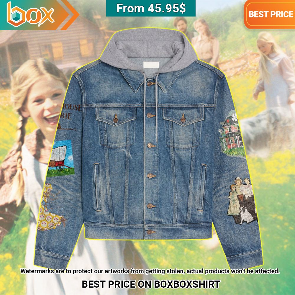 Little House On The Prairie Enjoy Every Moment As It Passes Denim Jacket