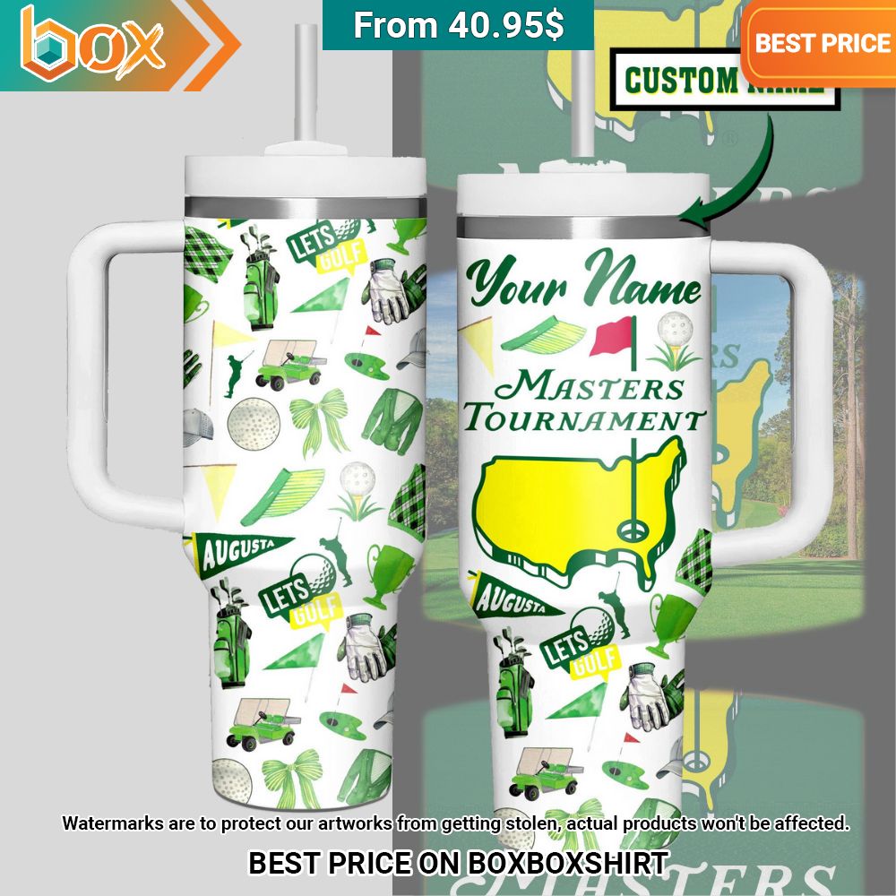 Masters Tournament Custom Tumbler Mesmerising