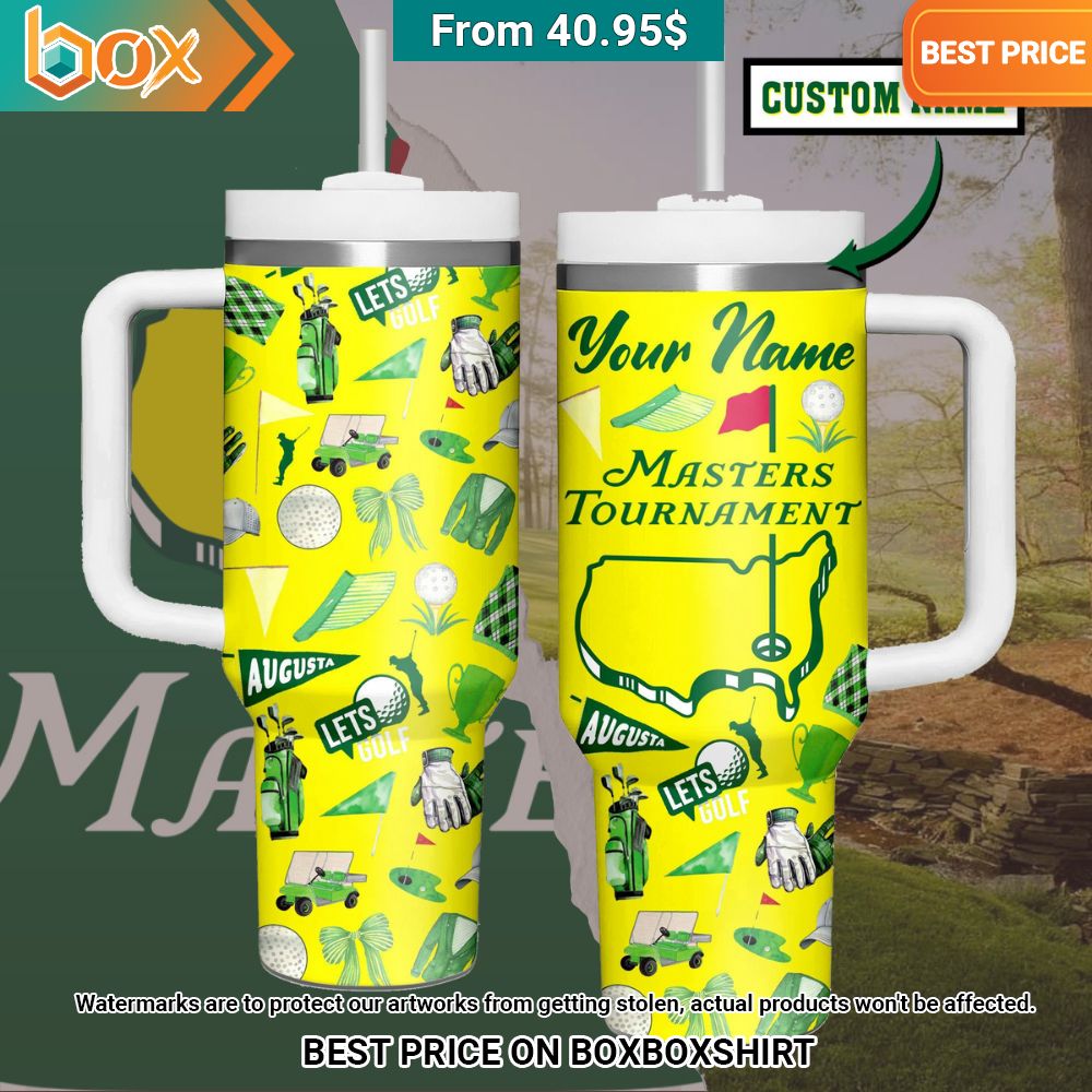 Masters Tournament Custom Tumbler Super sober