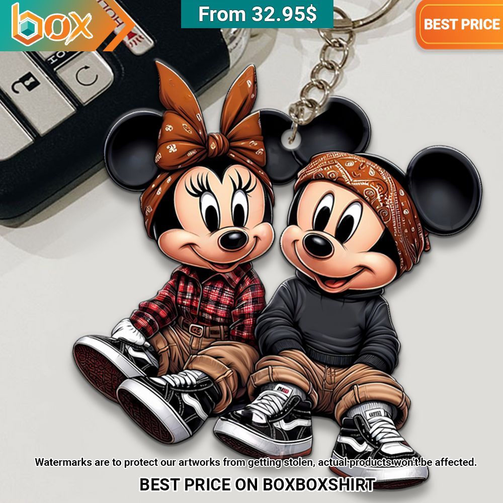 mickey mosue x minnie mouse chicano mouse couple custom keychain 2 143.jpg