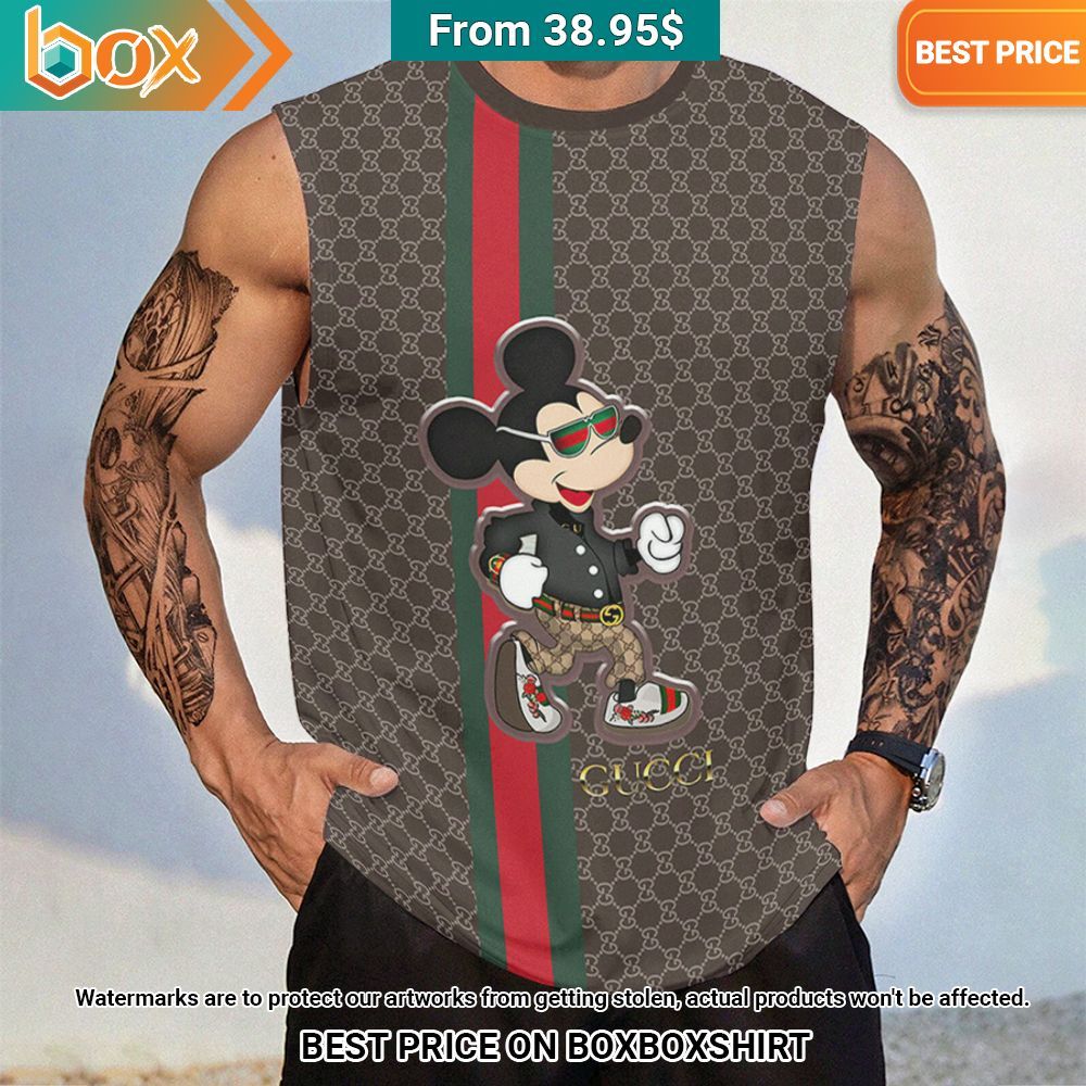 Mickey Mouse Gucci Tank Top Nice elegant click