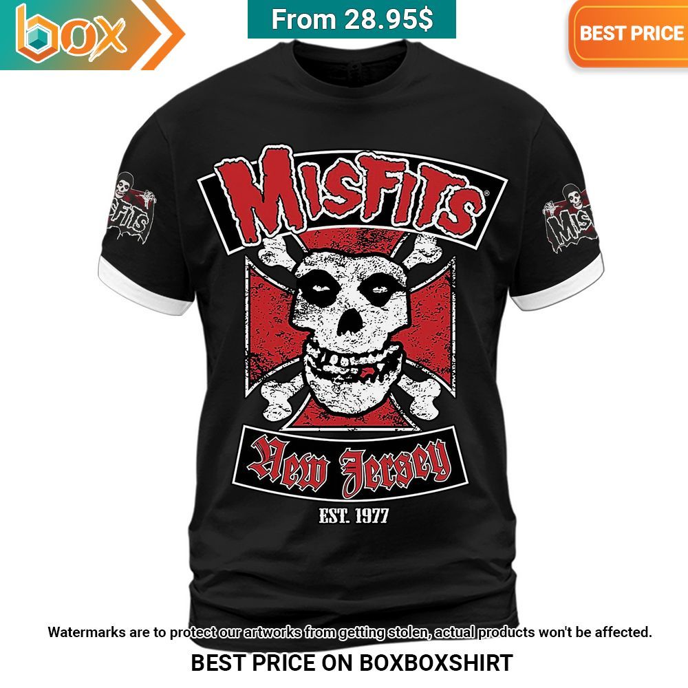 Misfits New Jersey 1997 Black Shirt, Hoodie Wow, cute pie