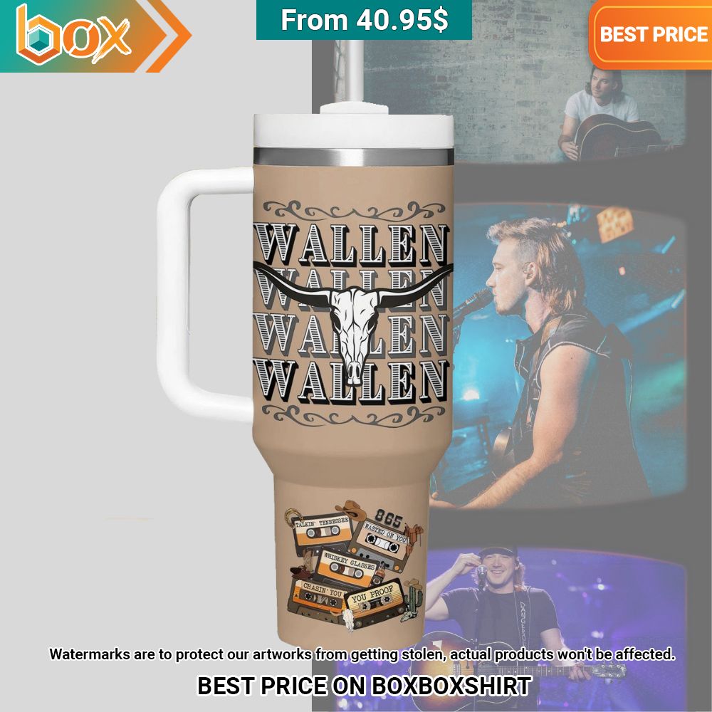 Morgan Wallen Cowboy Tumbler Your face has eclipsed the beauty of a full moon