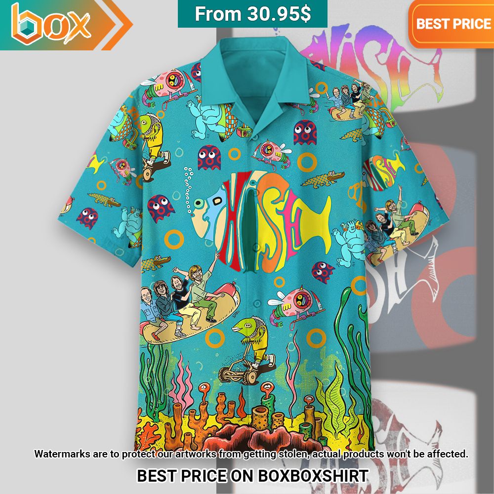 Phish Come Waste Your Time with Me Song Hawaiian Shirt