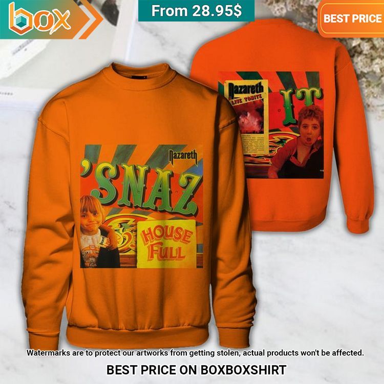 Snaz House Full Nazareth Album Cover Shirt 55